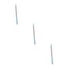 balacoo 3pcs Colorful Nail Art Cuticle Pusher Tool for Polish Removal Lightweight Manicure and Pedicure Accessory for Home and Salon Use view 1
