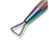 balacoo 3pcs Colorful Nail Art Cuticle Pusher Tool for Polish Removal Lightweight Manicure and Pedicure Accessory for Home and Salon Use view 3