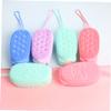 Amosfun 6pcs Bath Brush Dual-Sided Exfoliating Sponge for and Massaging Random Color for Women and Men for Boys and Girls and Delicate Skin view 4