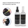 GlamorDove Adhesive Remover Hair Extension Tape Remover Bonding Keration Extensions Remover Hot Melt Glue Remover Precision Bottle Wig Glue Remover for Tape in Extensions view 2