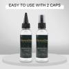 GlamorDove Adhesive Remover Hair Extension Tape Remover Bonding Keration Extensions Remover Hot Melt Glue Remover Precision Bottle Wig Glue Remover for Tape in Extensions view 3