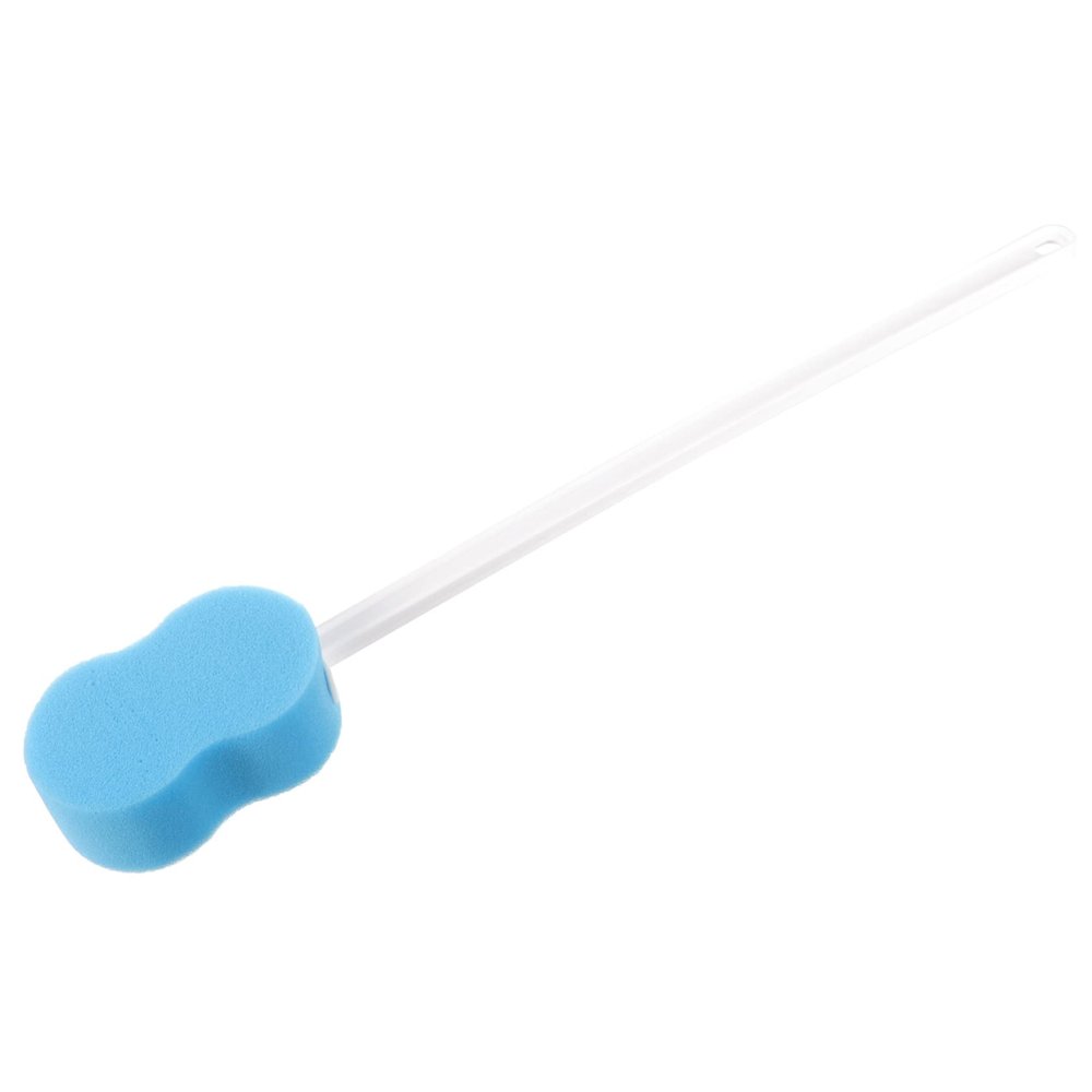 Anneome Back Shower Sponge Brush with Long Handle Exfoliating Back Scrubber for Body Cleaning Shower Scrubber for Men and Women Back Brush for Shower Use