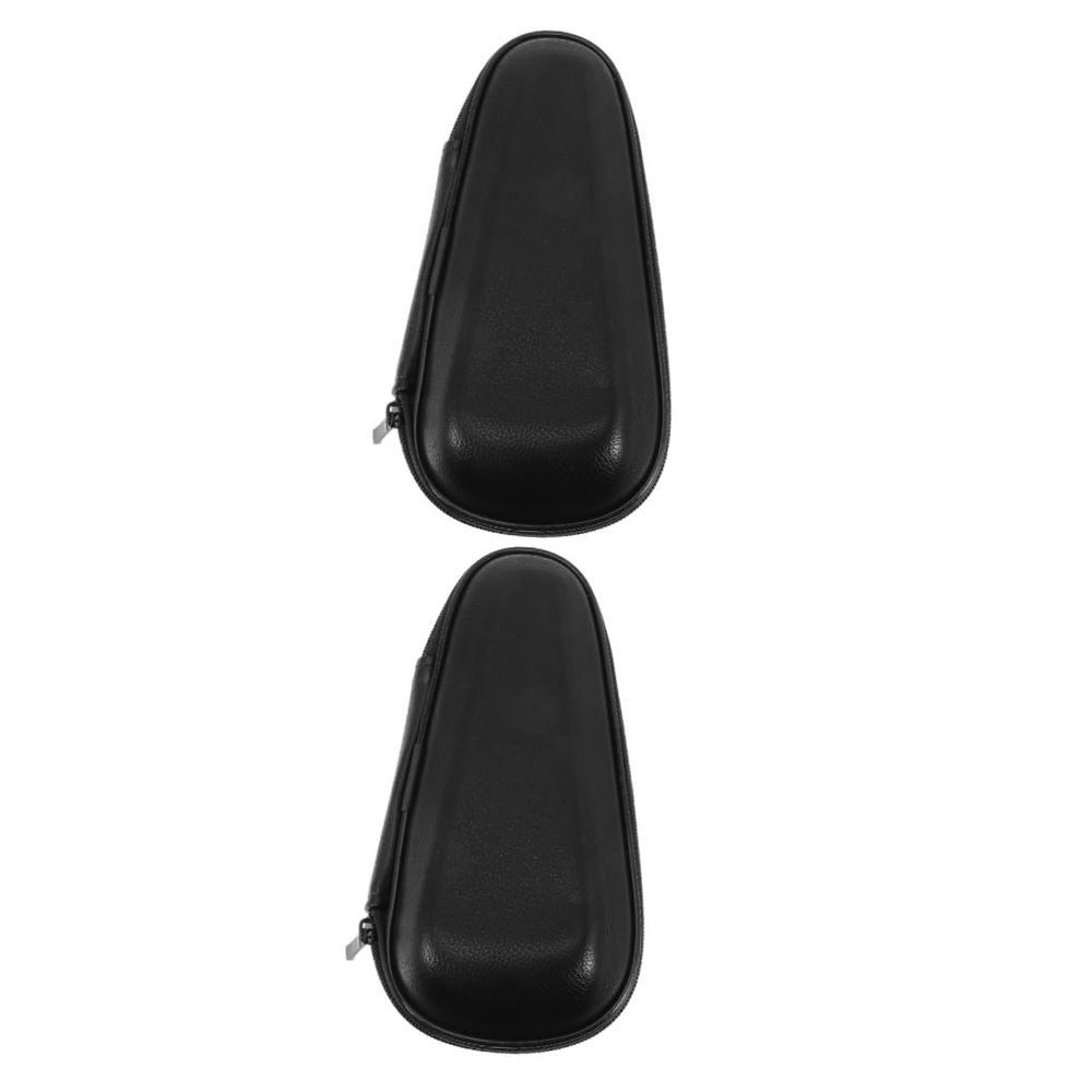 balacoo 2pcs Portable Storage Case Shaver Holder for Travel Compact Shockproof Design for Men's Electric Travel Toiletry Bag Protective Cover for Grooming Accessories