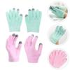 balacoo Moisturizing Gloves for Dry Cracked Hands with Yarn Gel Lining Touch Screen Compatible Hand Care Gloves for Women and Kids Lightweight and Portable for Overnight Use and Daily Phone Use view 4