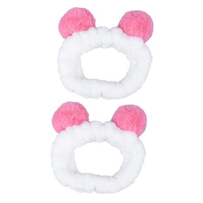 balacoo 2pcs Elastic Headband Women Non Slip Exercise Hair Wrap Bandana Headband Soft Hair Accessories for Women