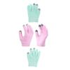 Amosfun 2pairs Moisturizing Hand Care Gloves Gel Lining for Touchscreen Compatible Exfoliating Gloves for Soft Smooth Hands for Dry Skin Care view 1
