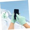 Amosfun 2pairs Moisturizing Hand Care Gloves Gel Lining for Touchscreen Compatible Exfoliating Gloves for Soft Smooth Hands for Dry Skin Care view 3