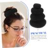 balacoo 24pcs Reusable Hair Bun Maker Compact Bun Shaper for Elegant Hairstyles Donut Shape Tools for Weddings Proms More Easy Hair Styling Accessories view 3