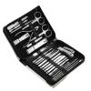 26 Pcs Manicure Set Stainless Steel Nail Clippers Cuticle Nipper Pedicure Care Tool Dead Skin Scissor Cleaning Grooming(Pink) view 1