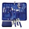 30 PCs Manicure Cutters Nail Clipper Set Household Stainless Steel Manicure Kit Nail Clippers Pedicure Nail Scissors Tool(Blue) view 2