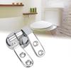 General Adjustable Replacement Toilet Lid Hinge Set Toilet Lid Fixings Zinc Alloy Bathroom WC Cover Repair Kits view 1