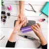 balacoo 80pcs Nail Art Tool Mini Square Polishing Block Sponge Nail Files for Home Salon view 3