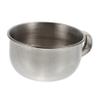 balacoo 4pcs Men's Shaving Accessories Shaving Bowl Sturdy Stainless Steel Bubble Vessel for view 1