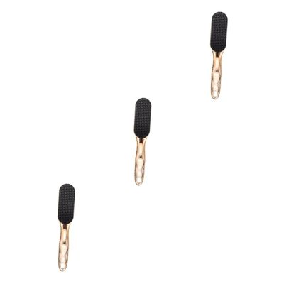 balacoo 3pcs Practical Handheld Foot File Remover for Calluses Exfoliating Pedicure Tool Gentle and Dead Skin Remover Suitable for Women Men and Seniors for Home and Salon Use