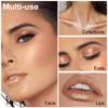 FV Cream Highlighter Stick, Blendable & Long Lasting Highlight Stick with Natural Finish, Shimmer Face Highlighter Makeup for Glowing Skin & Eyeshadow, Cruelty-free, 03 Champagne view 4
