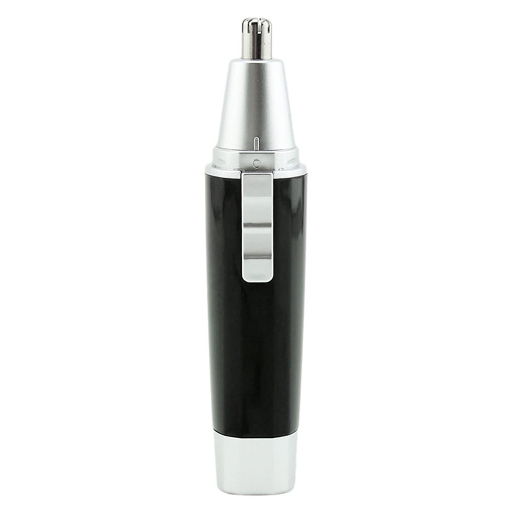 HAYNAH Ear and Nose Hair Trimmer, Battery-Operated Electric Eyebrow Trimmer, Portable Facial Hair Trimmers Shaver Clipper, for Travel, Hotel, Bathroom Easy Cleansing