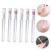 balacoo 18pcs Silicone Eyeshadow Cosmetic Lipstick Brush Lip Applicator Lip Mask Applicator Reusable Gloss view 4