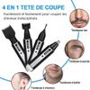 HAYNAH Ear and Nose Hair Trimmer, Men's USB Rechargeable Electric Nose Hair Trimmer Set, Waterproof Nose Hair Trimmer with LED Charging Indicator, Easy to Clean Easy Cleansing view 4