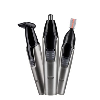 HAYNAH 3 in 1 Ear and Nose Hair Trimmer for Men and Women, Rechargeable Waterproof Eyebrow Hair Remove Facial Hair Trimmer, for Bathroom, Travel, Hotel Easy Cleansing