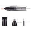 HAYNAH 3 in 1 Ear and Nose Hair Trimmer for Men and Women, Rechargeable Waterproof Eyebrow Hair Remove Facial Hair Trimmer, for Bathroom, Travel, Hotel Easy Cleansing view 2