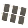 balacoo 6pcs Black Linen Soap Storage Bags with Foaming Net for Bath Exfoliating Saver Durable Shower Accessories view 1
