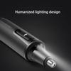 HAYNAH Portable Electric Eyebrow Trimmer, Lightweight Nose and Ear Hair Trimmer, Eyebrow Pencil Hair Remover with Child Lock Switch Settings & Lighting, for Business Travel Easy Cleansing view 2