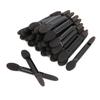 Balacoo 300 Pcs Eyebrow Applicator Brush Disposable Lip Make up Sponges for Face Eyeshadow Applicator Beauty Sponges Makeup Sponge Makeup Eyeshadow Brush Double Sided Miss Makeup Set, Size 1, Black view 3
