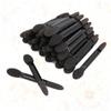 balacoo 200pcs Double-headed Eyeshadow Brush Kit Black Sponge for Women for Home Use Travel and Parties Lightweight Makeup Tools for Effortless Application view 3