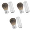 balacoo 3pcs Shaving Brush for Men Premium Blaireau Aluminum Handle Thick Dense Hair for Lathering Hairdressing Tool for Grooming and Beard Care view 1