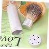 balacoo 2pcs Beard Brush for Men Premium Blaireau Shaving Brush with Aluminum Handle Dense Lather Applicator for Smooth Shaving Grooming Tool for Facial Hair Care view 4