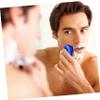 Balacoo 2pcs Mini Shaver for Men Portable Rechargeable Electric Razor Beard Trimmer Fast Speed Compact Design view 2