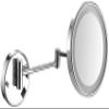 3X Magnification Wall Mounted Lighted Vanity Mirror LED Lighted 8 Inches Double Sided Makeup Mirrors Powered by Charging view 1