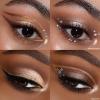 ColourPop Feelin' Bubbly Eyeshadow Palette - Brown & Gold Palette with Metallic and Matte Finishes - High-Pigment Eye Makeup with a Long-Wearing Formula (0.3 oz) view 4