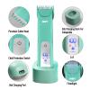 MRY Groin Trimmer for Men & Women - Ipx6 Waterproof USB Charging Trimmer with Light & Ceramic Blade for Pubic/Body/Groin Grooming/Face/Legs/Facial (Green Color) view 3