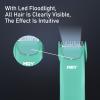 MRY Groin Trimmer for Men & Women - Ipx6 Waterproof USB Charging Trimmer with Light & Ceramic Blade for Pubic/Body/Groin Grooming/Face/Legs/Facial (Green Color) view 4