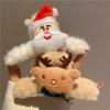 2023 Christmas Plush Hair Clip Cute Styling Grabbing Clip Ponytail Shark Clip Large Grabbing Clip Hair Accessory view 3
