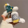 2023 Christmas Plush Hair Clip Cute Styling Grabbing Clip Ponytail Shark Clip Large Grabbing Clip Hair Accessory view 4
