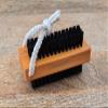 Bravatto Wooden Fingernail Brush with Nylon Charcoal Bristles & Hanging Rope. Finger Nail Cleaning Scrub Brush for Women and Men. Scrubbing Under Nails, Hands, and Toes. (4-Pack). view 2