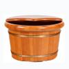 UNbit Foot Tub Foot Bath Bucket Foot Bath Wooden Bucket Wooden Foot Basin Tub Bucket for Spa, Sauna, and Foot Soak - Relaxing Foot Bath Tub with Massage for Home Spa Experience WEWYQSJXBXF-31119 view 1
