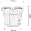 Foot Tub Foot Bath Bucket foot bath wooden bucket Wooden Foot Bath Bucket, Foot Tub for Soaking Feet, Wooden Bucket for Pedicure, Foot Bath Whirlpool, Foot Bath Bucket, Foot Basin for Adults WEWYQSJXB view 4