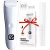 Bikini Trimmer for Women Electric Razor: R-Angle Design No Nicks and Irritation, Waterproof Body Shaver Groomer Kit for Women Pubic Hair, Best Lady Hair Remover for Legs and Armpits Area (White) view 1