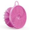 2 in 1 Silicone Brush, BEAUTAIL Body Shower Scrubber and Scalp Hair Massager Shampoo Brush, Deeply Cleanse Skin, Dandruff Removal and Hair Growth, Gentle for Women Men Sensitive Skin, 1 Pack (Lilac) view 1