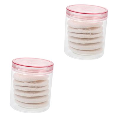 balacoo 2pcs Exfoliating Face Scrubber Pads Makeup Remover Gentle for Sensitive Skin Reusable Facial Cleaning Pads