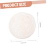 balacoo 2pcs Exfoliating Face Scrubber Pads Makeup Remover Gentle for Sensitive Skin Reusable Facial Cleaning Pads view 4