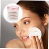 balacoo 3pcs Comfortable Loofah Makeup Removal Pads for Exfoliating Suitable for All Skin Types Face Cleaner Moisturizing Travel-friendly Design view 2