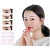 balacoo 10sets Eyebrow Assistant Suit Eyebrow Cards for Women Reusable Makeup Accessories for Precise Grooming and Natural Brow Styling view 2