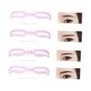 balacoo 10sets Eyebrow Assistant Suit Eyebrow Cards for Women Reusable Makeup Accessories for Precise Grooming and Natural Brow Styling view 3
