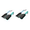balacoo 4pcs Double-Sided Foot Files Dead Skin Exfoliator Tool for Smooth Feet Ergonomic Design Easy to Clean for Home and view 1