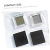 balacoo 2sets Transparent Eyeshadow Organizer Trays Empty Makeup Container for Convenient Cosmetics Sub Packaging for Travel and Diy Eyeshadow Storage view 3