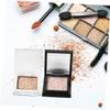 balacoo 2sets Transparent Eyeshadow Organizer Trays Empty Makeup Container for Convenient Cosmetics Sub Packaging for Travel and Diy Eyeshadow Storage view 4